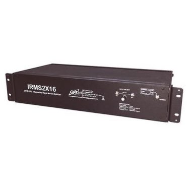 GPS Source IRMS216 - 2x16 GPS Integrated Rack Mount Splitter